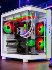Custom Build ARGB Desktop 8th Gen PC 32GB RAM 1TB NVMe RTX5050 Win11 GAMING Wifi picture