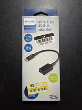 Philips USB-C to USB-A Adapter 15W 5Gbps USB 3.1 picture
