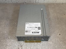 Dell NVC7F Precision T3600 Power Supply 635W D635EF-00 CN-0NVC7F 0NVC7F picture
