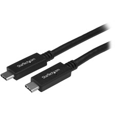 Startech 6.6Ft (2M) USB-C Cable, USB 5Gbps, 60W (3A) PD, 4K 60Hz DP Alt Mode, TP picture