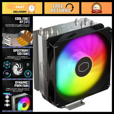 High-Performance ARGB CPU Air Cooler, 4 Heat Pipes, Efficient Cooling Solution picture