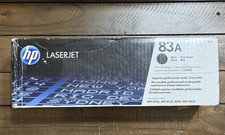 HP 83A Black Original LaserJet Toner Cartridge, CF283A OPEN BOX picture