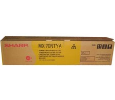 Sharp MX-70NTYA Yellow Toner Cartridge Genuine OEM Original picture