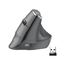 New Dual Mode Ergonomic Mouse, Rechargeable Bluetooth Vertical Ergo Mouse Wir... picture