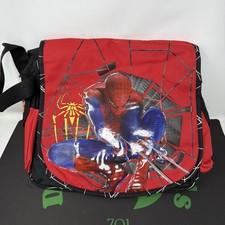 Ruz The Amazing Spiderman Messenger Bag Tote New W/ Tags Marvel 2012 picture