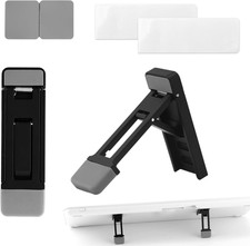 2pcs Foldable Keyboard Riser Stand for Desk, Adjustable Tilt & Portable Mini Lap picture