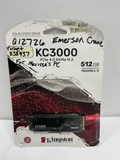 Kingston KC3000 PCIe 4.0 NVMe M.2 512 GB SSD  SKC3000S/512G picture