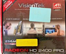 VisionTek  Radeon HD 2400PRO Graphics Card Store Return In Box picture