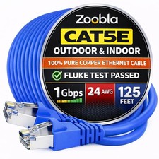 125FT Cat5e RJ45 Ethernet LAN Network Patch Cable UTP 1000Gbps picture