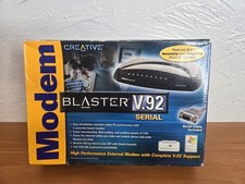 NEW Creative Modem Blaster V.92 Serial External 56K Dial-Up Modem NIB Retro J119 picture