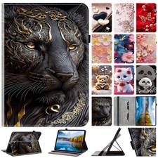 Butterfly Bear Cat Panda Card Slot Tablet Case For Huawei Honor Pad X9 X8A 9 picture