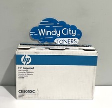 HP CE505XC 05X Black High Yield Toner Cartridge for  LaserJet P2055 New Open Box picture