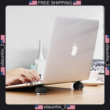 Laptop Cooling Stand Portable Silicone and Steel Elevation Pad picture