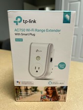 TP-LINK AC750 Wifi Range Extender with Smart Plug - White (RE270K) picture