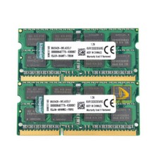 Kingston 2x 8GB 2RX8 PC3-10600 DDR3 1333Mhz PC10600 SODIMM Laptop Memory RAM $56 picture