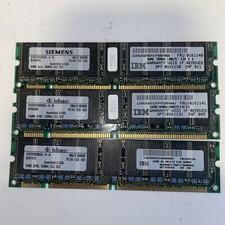 Lot of 3 IBM Memory 64MB -128MB FRU:01K1141 01K1140 picture