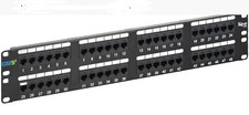 ICC CAT5e Patch Panel with 48 Ports and 2 RMS picture