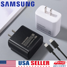 Original 45W USB-C Fast Charger USB-C Cable For Samsung S25 S24 FE S23 S22 Ultra picture