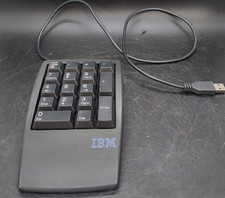 IBM USB Numeric Keypad KU-9880 - Black Used WORKS picture