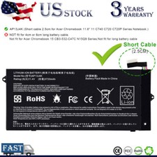 AP13J3K Battery for Acer Chromebook C720-2848 C720 C720P C740 14 CB3-431 AP13J4K picture