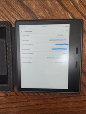 Amazon Kindle Oasis 10th Gen 2019 8GB 7'' eBook Reader Graphite Bundle w/ case picture