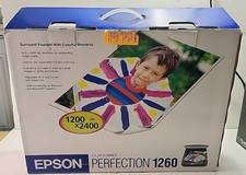 Open Box  But It's NEW  Epson Perfection 1260 COLOR PHOTO Scanner UNIT picture