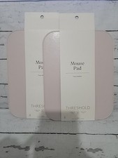 Threshold Mouse Pad Faux Leather Baby Pink picture