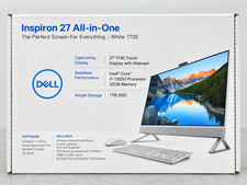 OPEN BOX Dell Inspiron 27 7720 AIO Touchscreen i7-1355U 32GB 1TB SSD MX550 picture