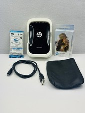 HP Sprocket Black Mini Wireless Bluetooth Photo Printer Model SNPRH-1603 X7N08A picture