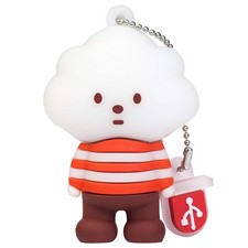 USB Drive,Cute USB Flash Drive 32GB Cartoon Cloud Boy Model Memory Stick, Pen... picture