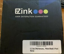 Ezink 273xl Photo Black Ink Cartridge  5 Pack Different Color picture