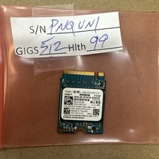 Kioxia 512GB NVMe M.2 2230 SSD KBG40ZNS512G Dell 08C3CP Drive, 99% Health picture
