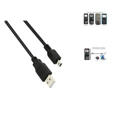 USB Male-Male Data Sync & Charger Cable for Texas Instruments TI Graphing Series picture