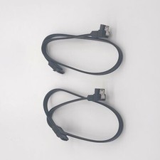 2pcs Asus SATA 3.0 6Gbps HDD hard drive data cable right angle WITH LATCHES picture