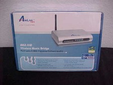 AirLink 101 802.11G Wireless Music Bridge 54Mbps AWMB-100 New Factory Sealed picture