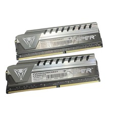 Viper DDR4 32gb 2x16gb Sticks Ram pve432g280c6kgy picture