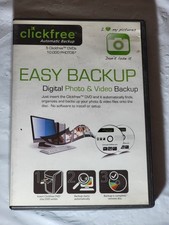 Clickfree Easy Backup Digital Photo & Video Backup 5 DVD Set New picture