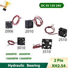 DC Mini Cooling Fan Silent Brushless Fans 5V 12V 24V 2006 2010 2510 3010 3510 picture