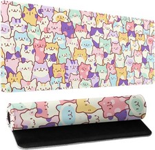 Kawaii Large Mouse Pad 31.5X11.8 Inches XL Extended Gaming Mousepad Funny Cute C picture