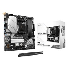  B550M WiFi Micro-ATX Motherboard, AMD Ryzen 3000-5000 Series Socket AM4, DDR4 4 picture