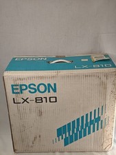 Vintage 80sEpson P80SA LX-810 9 Pin Dot Matrix Impact Printer Parallel Interface picture