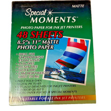 Special Moments Matte Photo Paper 4x6 68 lbs 20 Sheets Inkjet White picture