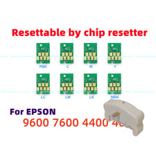 8pcs chips For Stylus Pro 9600 7600 4000 4400 Printer with chip resetter picture