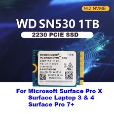 NEW WD PC SN530 M.2 2230 SSD 1TB NVMe PCIe For Microsoft Surface Pro X Pro 7+ 8 picture