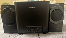 Sony SRS-D4 2.1 Channel Wired Computer Speakers w/ Subwoofer, Black picture