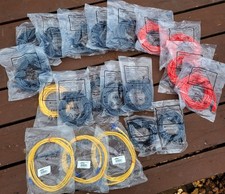 20 Pack New Monoprice Cat6 Ethernet Patch Cord 14ft 10ft 5ft Black Yellow Red picture