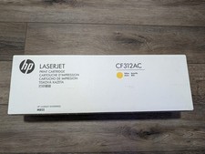 Genuine HP 826A Yellow Toner Cartridge CF312AC Color LaserJet M855 - Brand New picture