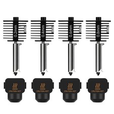 4-Pack Bamboo A1 mini/A1/A2L Hotend Kit, 0.2/0.4/0.6/0.8mm Hardened Steel Nozzle picture