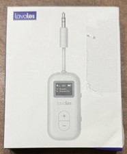 SafeFly Dual Premium Bluetooth 5.3 Transmitter Bluetooth Adapter w/Screen for... picture