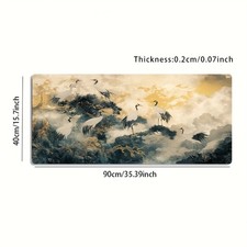 1pc Large-sized Esports Gaming Mouse Pad Featuring a Classical Chinese-style G picture